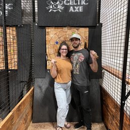 Axe throwing vibes