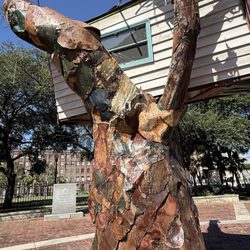 Hurricane Katrina Sculpture - House In A Tree