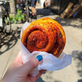Radio Bakery - Spicy salami croissant - Bakeries Near Me - Brooklyn, New York