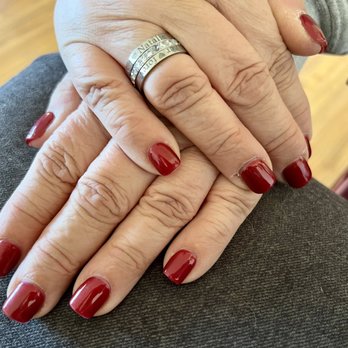 M Vince Nail Spa - My moms fill and new gel polish. - Nail Salons Near Me - Austin, Texas