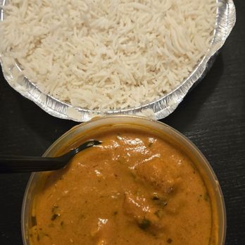 India Palace - Chicken Tikka Masala with rice - Indian Near Me - Woodbury, Minnesota