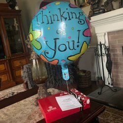 Edible Arrangements - My girlfriend took this of the package I bought for her.