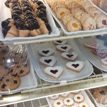 Passion Bakery Cafe - Pretty heart -shape cookies with raspberry filling for Valentine's Day. $2.50 ea. Call & order early, or they'll be gone. - Bakeries Near Me - Ashton-Sandy Spring, Maryland