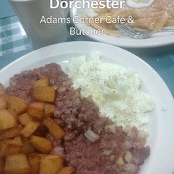 Adams Village Butchershop & Deli - A basic breakfast....but SOOOO fresh with coffee so good I drank it black