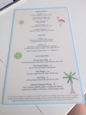 Menu photo 7 Sky Bar Surfside, FL