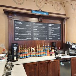 Sweet Caroline's Cream & Coffee - Coffee menu