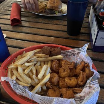 Red's Ice House - Buffalo Shrimp Ole Smokehouse Burger - Seafood Near Me - Mount Pleasant, South Carolina Red's Ice House - Buffalo Shrimp Ole Smokehouse Burger - Seafood Near Me - Mount Pleasant, South Carolina