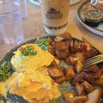 Aloha Stacks - Eggs Benedict - Breakfast & Brunch Near Me - Whittier, California