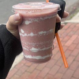 Pink cloud smoothie