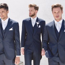 Parkers Formal Wear - Navy Blue Modern Fit Suit With Tailcoat Option https://www.parkersformalwear.com/navy-lightweight-mohair.html