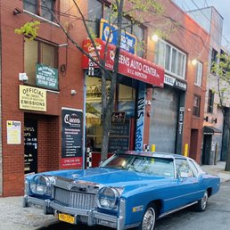 Exterior outside entrance of Orsaris Auto Repair - Cadillac beast - Astoria, New York Exterior outside entrance of Orsaris Auto Repair - Cadillac beast - Astoria, New York