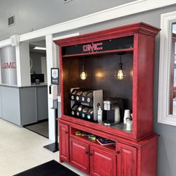 Robert Brogden's Hays GMC - Our comfortable waiting area includes a well-stocked beverage station