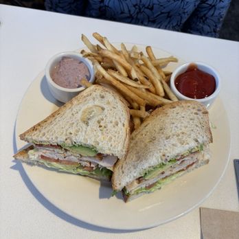 Ruscello at Nordstrom - Roasted Turkey & Avocado Club - Mediterranean Near Me - Honolulu, Hawaii