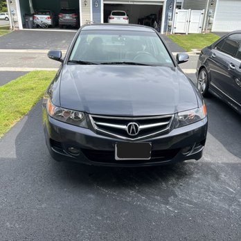 Dolphin Detailing - Headlight Restoration on a 2007 Acura TSX - Auto Detailing Near Me Dolphin Detailing - Headlight Restoration on a 2007 Acura TSX - Auto Detailing Near Me