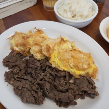 Mililani Bar-B-Q - BBQ beef & fish jun combo - Korean Near Me - Mililani, Hawaii Mililani Bar-B-Q - BBQ beef & fish jun combo - Korean Near Me - Mililani, Hawaii