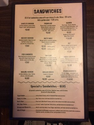 Menu photo 8 Log Cabin Cafe Choteau, MT Menu photo 8 Log Cabin Cafe Choteau, MT