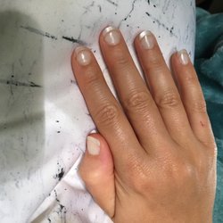 Vyvy Nails - American tips :)