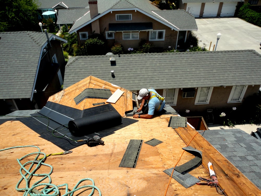 Slide of Lansford Roofing