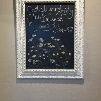 Catalyst Coffee Company - a chalkboard with daisies - Coffee & Tea Near Me - Greeneville, Tennessee Catalyst Coffee Company - a chalkboard with daisies - Coffee & Tea Near Me - Greeneville, Tennessee