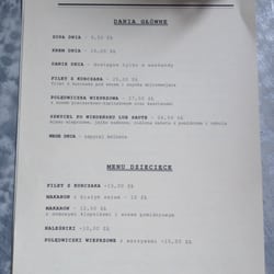 Mała Forma - Menu jest stałe, ale w ofercie jest także danie dnia.