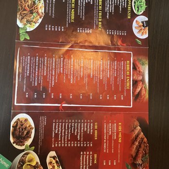 Hibachi Madness - a menu for a restaurant - Sushi Bars Near Me - Springfield, Illinois