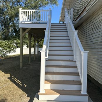J Palumbo Construction - New stairs for deck - General Contractors Near Me J Palumbo Construction - New stairs for deck - General Contractors Near Me