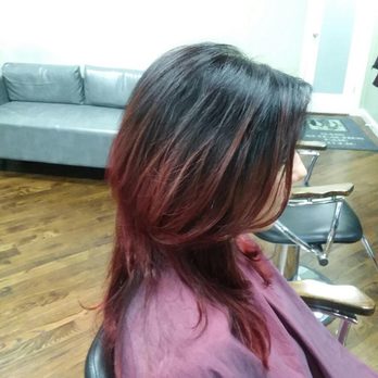Main Attraction Hair Studio - My awesome red ombré! Thank you Maria! - Hair Salons Near Me - Brooklyn, New York Main Attraction Hair Studio - My awesome red ombré! Thank you Maria! - Hair Salons Near Me - Brooklyn, New York