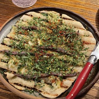 Alice - Anchovy Naan - New American Near Me - Philadelphia, Pennsylvania Alice - Anchovy Naan - New American Near Me - Philadelphia, Pennsylvania