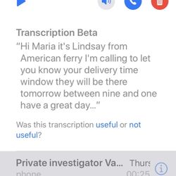 American Freight Furniture, Mattress, Appliance - The voice message of my second delivery schedule from the store manager
