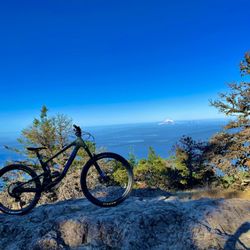 evo Seattle - Bike at conservation mountain.