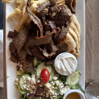 Hellenic Greek Kitchen - Gyro Platter - Greek Near Me - Charlotte, North Carolina