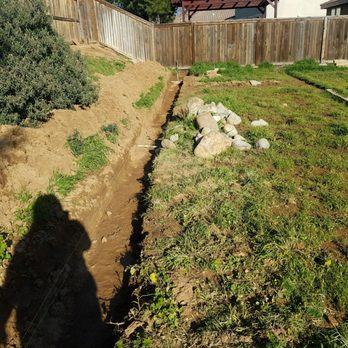 Tony's Landscape - Getting ready to build retaining wall! - Landscaping Near Me - Rialto, California Tony's Landscape - Getting ready to build retaining wall! - Landscaping Near Me - Rialto, California