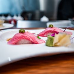 TheKoi Sushi and Sake Bar - Bluefin Tuna + Fresh Wasabi + Gold Flakes
