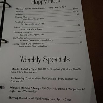Packwoods - Cocktail Bars Near Me - Maitland, Florida