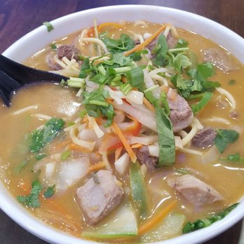 Lhasa Fresh Food - Lamb Thenthuk aka Lamb noodle soup. Maybe if they cook the lamb longer would be great. - Himalayan/Nepalese Near Me - Elmhurst, New York Lhasa Fresh Food - Lamb Thenthuk aka Lamb noodle soup. Maybe if they cook the lamb longer would be great. - Himalayan/Nepalese Near Me - Elmhurst, New York