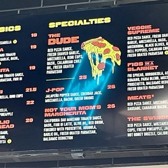 Dough Dudes Pizza - Menu 1 - 10/2024 - Pizza Near Me - West Covina, California