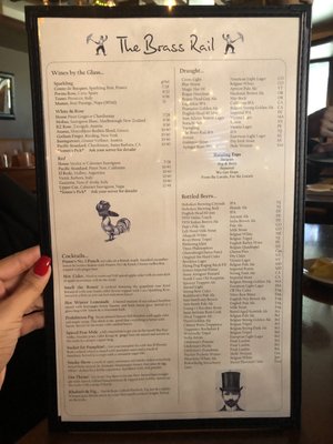 Menu photo 3 The Brass Rail Hoboken Hoboken, NJ Menu photo 3 The Brass Rail Hoboken Hoboken, NJ