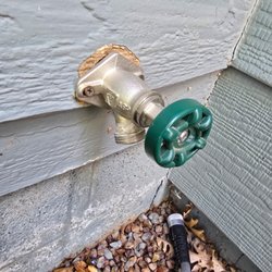 White Mountain Property Care - Replaced outdoor spigot that was leaking