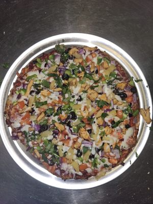 Mr Singh's Curry Pizza by null