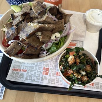 Stephano's Greek & Mediterranean Grill - Gyro salad, tabbouleh with kale - Mediterranean Near Me - Las Vegas, Nevada