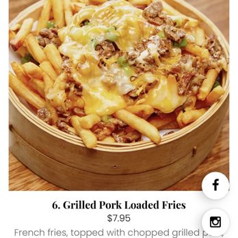 Pho Mex - #6 appetizer grilled pork loaded fries - Asian Fusion Near Me - Modesto, California Pho Mex - #6 appetizer grilled pork loaded fries - Asian Fusion Near Me - Modesto, California