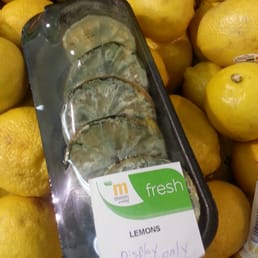 Found this in the lemon display. Mmmmm. Fresh.