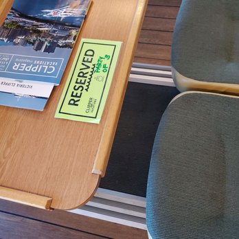 FRS Clipper - Reserved Sign - Travel Services Near Me - Seattle, Washington FRS Clipper - Reserved Sign - Travel Services Near Me - Seattle, Washington