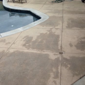 Alan Smith Pool Plastering & Remodeling - Permanently damaged concrete.  The concrete is not wet!  Dry as a bone. - Pool & Hot Tub Service Near Me - Orange, California