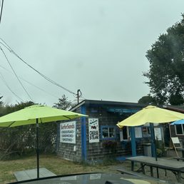 Outside