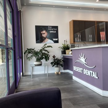 Desert Dental - Welcoming lighting and posters in lobby - Cosmetic Dentists Near Me - North Hollywood, California Desert Dental - Welcoming lighting and posters in lobby - Cosmetic Dentists Near Me - North Hollywood, California