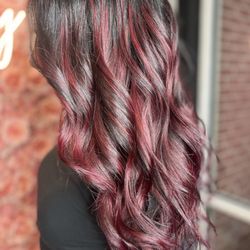 Everly Rose Salon - cherry cola look