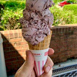 United Dairy Farmers - 2 scoops of Blackberry Chocolate Chip!!