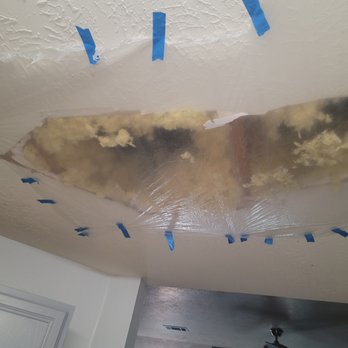 Houston Discount Floors & Remodel - Hole in kitchen ceiling - Flooring Near Me - Spring, Texas