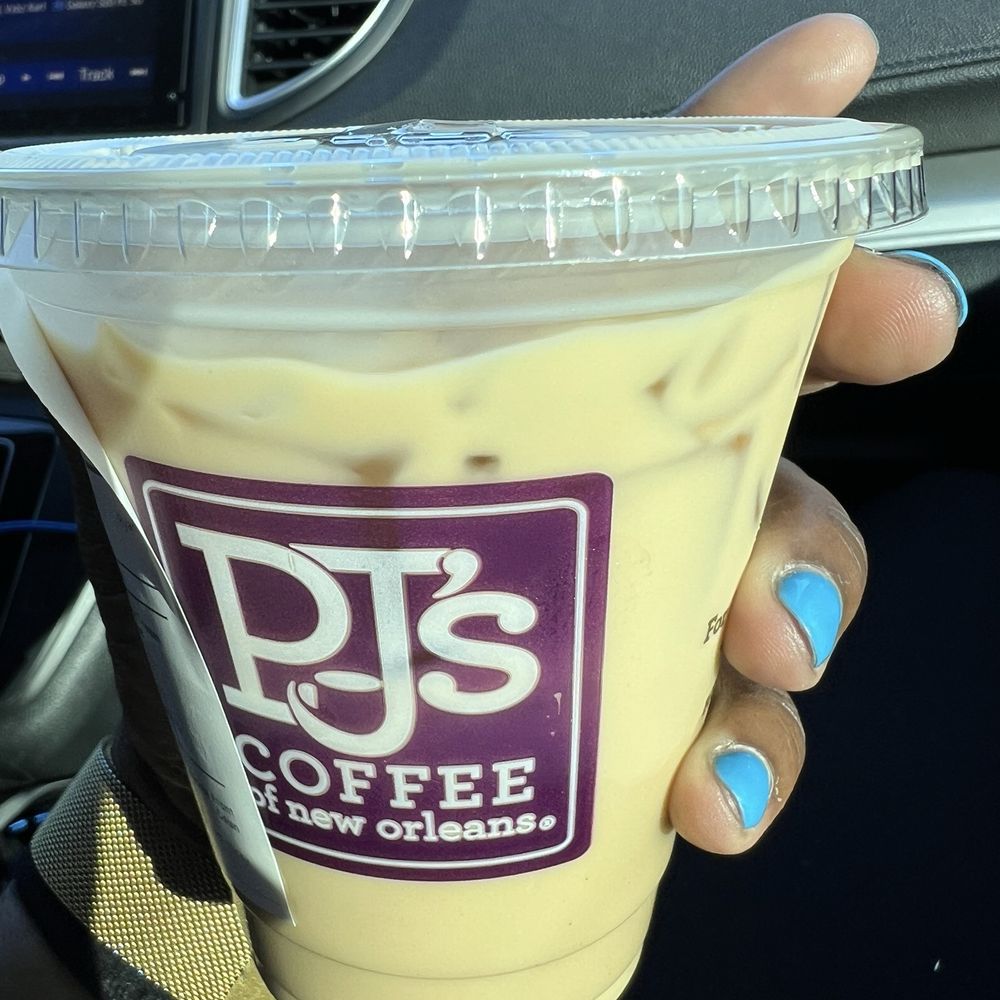 PJ's Coffee - Pralines & Cream Iced Latte - Coffee & Tea Near Me - Pensacola, Florida PJ's Coffee - Pralines & Cream Iced Latte - Coffee & Tea Near Me - Pensacola, Florida